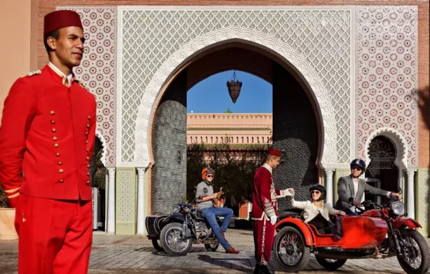 Visite de Marrakech en Side Car
